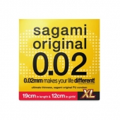 Презерватив увеличенного размера Sagami Original 0.02 XL-size - 1 шт. - Sagami - купить с доставкой в Петропавловске-Камчатском