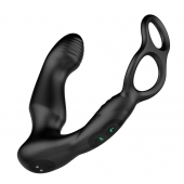 Черный двухмоторный массажер простаты Nexus Simul8 Wave Edition - Nexus Range - в Петропавловске-Камчатском купить с доставкой