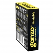 Супертонкие презервативы Ganzo Invisible - 15 шт. - Ganzo - купить с доставкой в Петропавловске-Камчатском