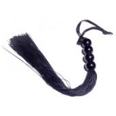 Черная силиконовая плеть - 37 см. - Boys of Toys - купить с доставкой в Петропавловске-Камчатском