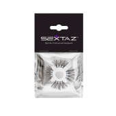 Эластичное эрекционное кольцо с черными «ресничками» - Sextaz - в Петропавловске-Камчатском купить с доставкой