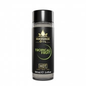 Массажное масло c ароматом тропических фруктов Massage Oil - 100 мл. - HOT - купить с доставкой в Петропавловске-Камчатском