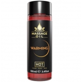 Массажное масло с согревающим эффектом Massage Oil Warming - 100 мл. - HOT - купить с доставкой в Петропавловске-Камчатском