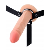 Мужской полый страпон на регулируемых ремнях - 18,5 см. - Sex Expert - купить с доставкой в Петропавловске-Камчатском