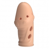 Телесная насадка на пенис Booker - 8 см. - Baile - в Петропавловске-Камчатском купить с доставкой