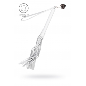 Белая кожаная плеть - 50 см. - Pecado - купить с доставкой в Петропавловске-Камчатском