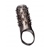 Дымчатая насадка на пенис с выпуклостями - 12 см. - Sex Expert - в Петропавловске-Камчатском купить с доставкой