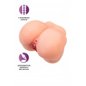 Реалистичный мастурбатор в форме попки с 2 любовными входами - No Name - в Петропавловске-Камчатском купить с доставкой