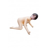 Телесная надувная секс-кукла в позиции догги-стайл - NMC - в Петропавловске-Камчатском купить с доставкой