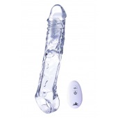 Прозрачная насадка-удлинитель Length Enhancer With Bullet с подхватом - 22,3 см. - NMC - в Петропавловске-Камчатском купить с доставкой