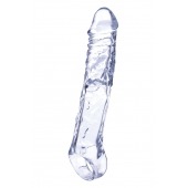 Прозрачная насадка-удлинитель Length Enhancer с подхватом - 22,3 см. - NMC - в Петропавловске-Камчатском купить с доставкой