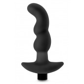 Черный вибромассажер простаты Prostate Massager 03 - 15,2 см. - Blush Novelties - в Петропавловске-Камчатском купить с доставкой
