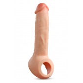 Телесная насадка-удлинитель Thrive 8.75 Inch Realistic Penis Extender Sleeve - 22,2 см. - Blush Novelties - в Петропавловске-Камчатском купить с доставкой