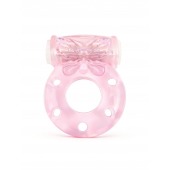 Розовое эрекционное виброкольцо с бабочкой - 1137 - в Петропавловске-Камчатском купить с доставкой