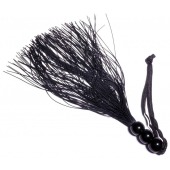 Черная силиконовая плетка - 25,4 см. - Boys of Toys - купить с доставкой в Петропавловске-Камчатском