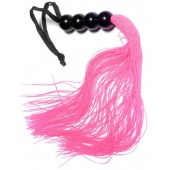 Розовая силиконовая плеть - 35,5 см. - Boys of Toys - купить с доставкой в Петропавловске-Камчатском