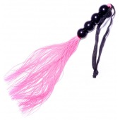 Розовая силиконовая плеть - 35,5 см. - Boys of Toys - купить с доставкой в Петропавловске-Камчатском