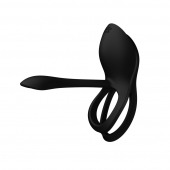 Черное эрекционное виброкольцо Bayek с пультом ДУ - Zalo - в Петропавловске-Камчатском купить с доставкой