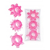 Комплект из трех розовых эрекционных колец - Erowoman-Eroman - в Петропавловске-Камчатском купить с доставкой