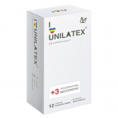 Разноцветные ароматизированные презервативы Unilatex Multifruit  - 12 шт. + 3 шт. в подарок - Unilatex - купить с доставкой в Петропавловске-Камчатском