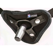 Вибрострапон с двумя насадками UniStrap - 18 и 18 см. - LOVETOY (А-Полимер) - купить с доставкой в Петропавловске-Камчатском