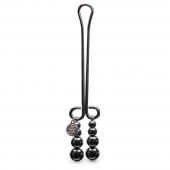 Зажим для клитора с бусинами Just Sensation Beaded Clitoral Clamp - Fifty Shades of Grey - купить с доставкой в Петропавловске-Камчатском