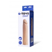 Реалистичная насадка с ярко выраженной головкой - 16,5 см. - A-toys - в Петропавловске-Камчатском купить с доставкой