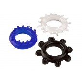 Набор из 3 разноцветных эрекционных колец - A-toys - в Петропавловске-Камчатском купить с доставкой