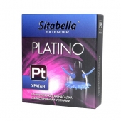 Стимулирующая насадка с усиками и шипиками Platino  Ураган - Sitabella - купить с доставкой в Петропавловске-Камчатском