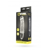 Прозрачная насадка с петлёй для фиксации - 14 см. - ToyFa - в Петропавловске-Камчатском купить с доставкой