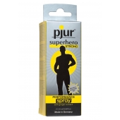 Спрей-пролонгатор длительного действия pjur SUPERHERO Strong Spray - 20 мл. - Pjur - купить с доставкой в Петропавловске-Камчатском