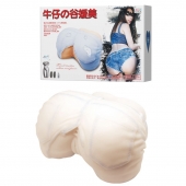 Мастурбатор-попка с двойной вибрацией и двумя входами - Baile - в Петропавловске-Камчатском купить с доставкой