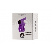 Эрекционное кольцо с подхватом мошонки и стимуляцией клитора Bullet Lastic Ring - Adrien Lastic - в Петропавловске-Камчатском купить с доставкой