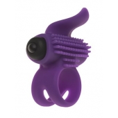 Эрекционное кольцо с подхватом мошонки и стимуляцией клитора Bullet Lastic Ring - Adrien Lastic - в Петропавловске-Камчатском купить с доставкой