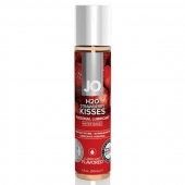 Смазка с ароматом клубники JO Flavored Strawberry Kiss - 30 мл. - System JO - купить с доставкой в Петропавловске-Камчатском