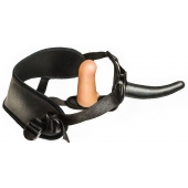 Женский страпон с вагинальной пробкой Woman Strap - 12 см. - LOVETOY (А-Полимер) - купить с доставкой в Петропавловске-Камчатском