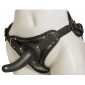 Женский страпон с вагинальной пробкой Woman Strap - 12 см. - LOVETOY (А-Полимер) - купить с доставкой в Петропавловске-Камчатском