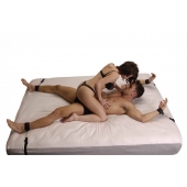 Бондаж для фиксации на кровати Frisky Bedroom Restraint Kit - XR Brands - купить с доставкой в Петропавловске-Камчатском