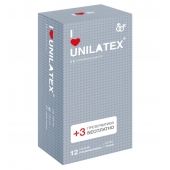 Презервативы с точками Unilatex Dotted - 12 шт. + 3 шт. в подарок - Unilatex - купить с доставкой в Петропавловске-Камчатском