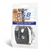 Утяжка для мошонки и пениса Cock Ring With 1  Ball Stretcher And Optional Weight Ring - BlueLine - купить с доставкой в Петропавловске-Камчатском