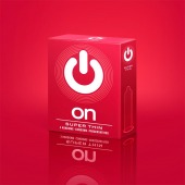 Супертонкие презервативы ON) Super Thin - 3 шт. - ON) - купить с доставкой в Петропавловске-Камчатском