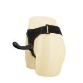 Страпон с изогнутой головкой Ultra Harness Curvy Dildo - 15,8 см. - Baile - купить с доставкой в Петропавловске-Камчатском