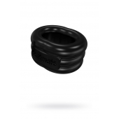 Чёрное эрекционное виброкольцо Stretch - Bathmate - в Петропавловске-Камчатском купить с доставкой