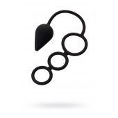 Тройное эрекционное кольцо с анальным хвостом Drop M-size - Erotist Adult Toys - в Петропавловске-Камчатском купить с доставкой