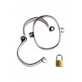 Металлические наручники на замке - ToyFa - купить с доставкой в Петропавловске-Камчатском