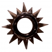 Чёрное эрекционное кольцо Rings Cristal - Lola Games - в Петропавловске-Камчатском купить с доставкой