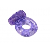Фиолетовое эрекционное кольцо с вибрацией Rings Axle-pin - Lola Games - в Петропавловске-Камчатском купить с доставкой