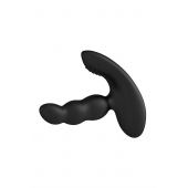 Черный силиконовый стимулятор простаты Levett Nitoc с пультом ДУ - Levett - в Петропавловске-Камчатском купить с доставкой