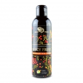Интимный гель на водной основе JUICY FRUIT с ароматом пина колада - 200 мл. - БиоМед - купить с доставкой в Петропавловске-Камчатском