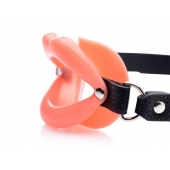 Кляп в форме губ Sissy Mouth Gag - XR Brands - купить с доставкой в Петропавловске-Камчатском